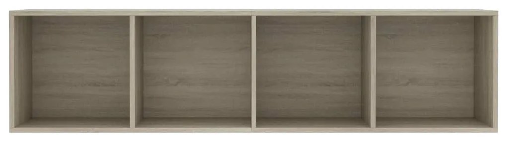 Estante/móvel de TV 143x30x36 cm contraplacado carvalho sonoma