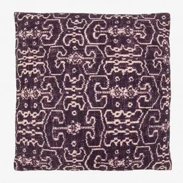 Almofada quadrada de algodão (45x45 cm) Biels Lilás Púrpura - Sklum