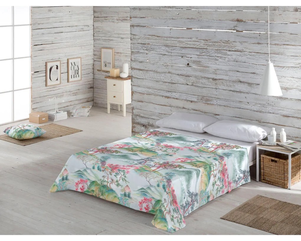 Conjunto de Lençóis Naturals HAKONE Casal 3 Peças