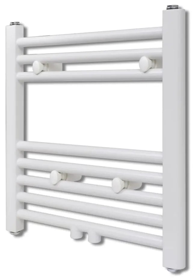 140840 vidaXL Aquecedor toalhas casa de banho liso 480 x 480 mm