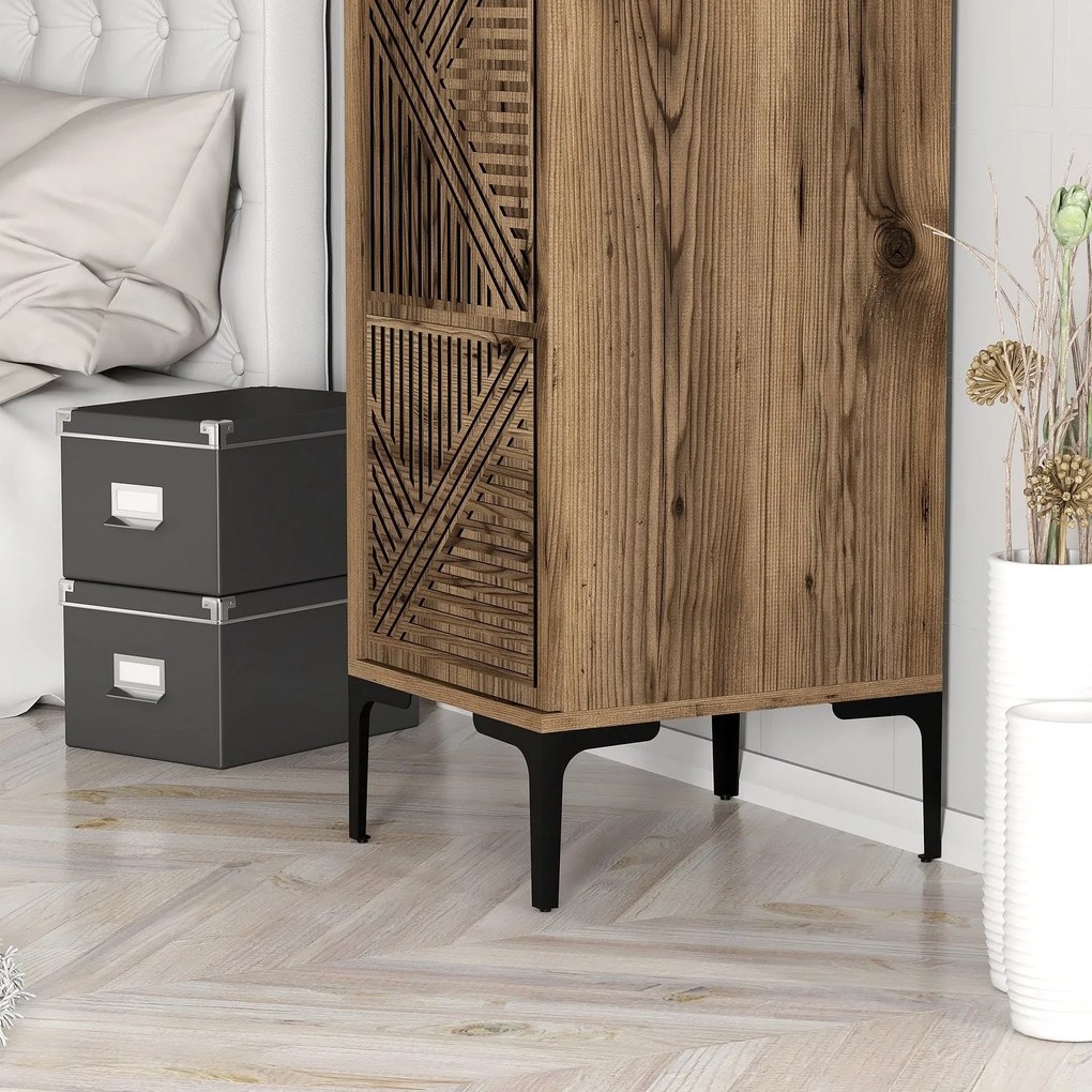 Guarda-Roupa Kumsal P – Nogueira – 40x47,5x201,4 cm