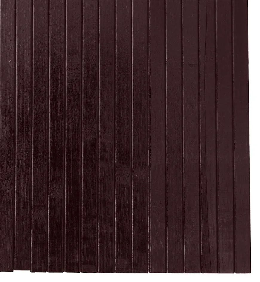 Biombo/divisória de sala 250x165 cm bambu castanho escuro