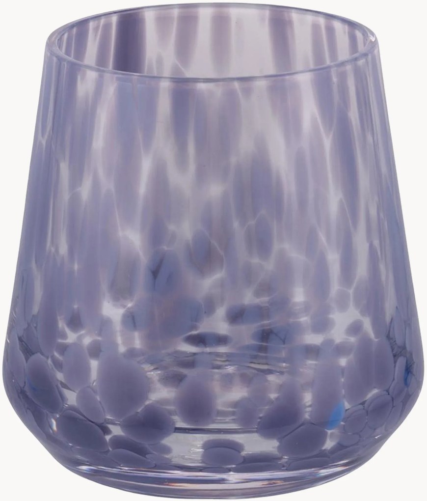 Copos de vidro Candy, conjunto de 6