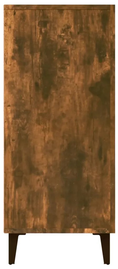 Aparador 90x34x80 cm madeira processada cor carvalho fumado