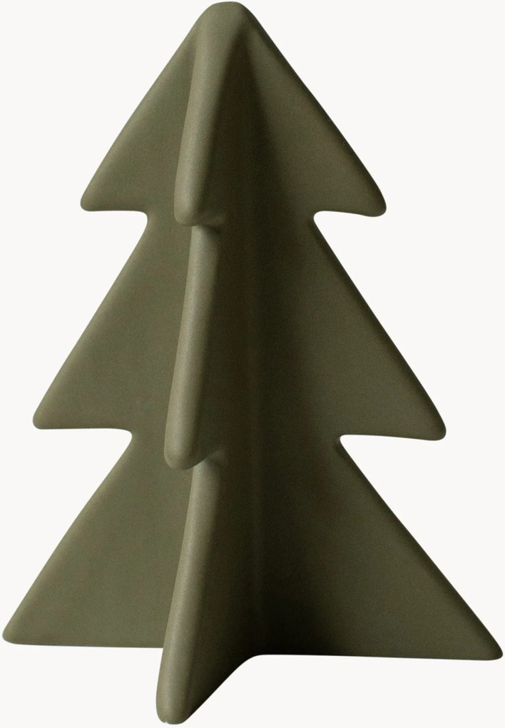 Objeto decorativo de Natal em cerâmica Winter Tree, vários tamanhos