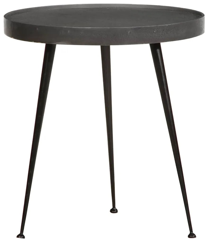 Mesas de centro 2 pcs derivados de madeira preto