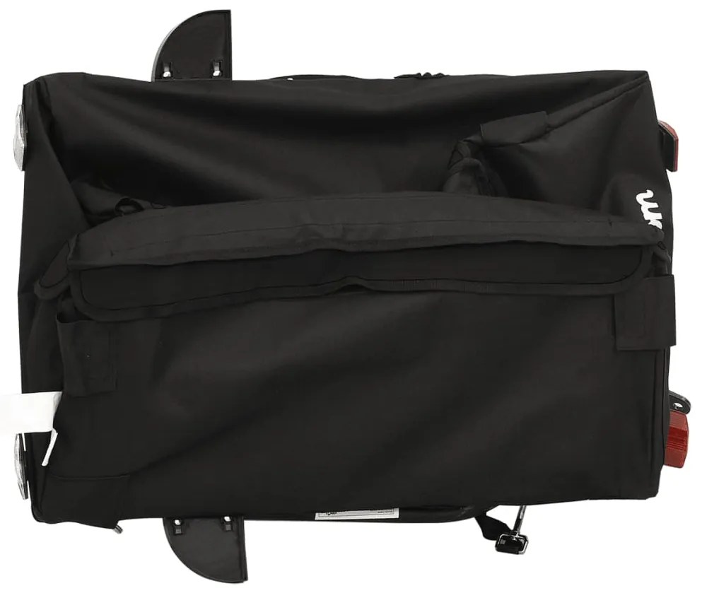 Reboque para bicicleta 30 kg ferro preto
