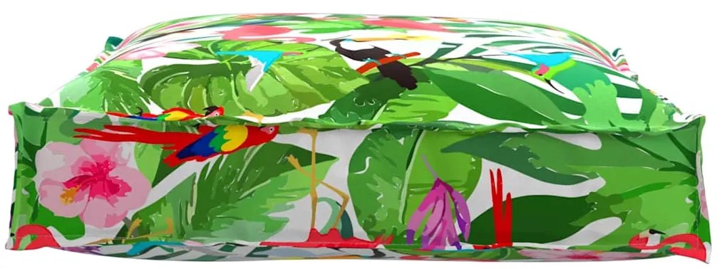 Almofada Para Palete - Assento Selva Tropical 70x70x12 cm - Tecido Oxf