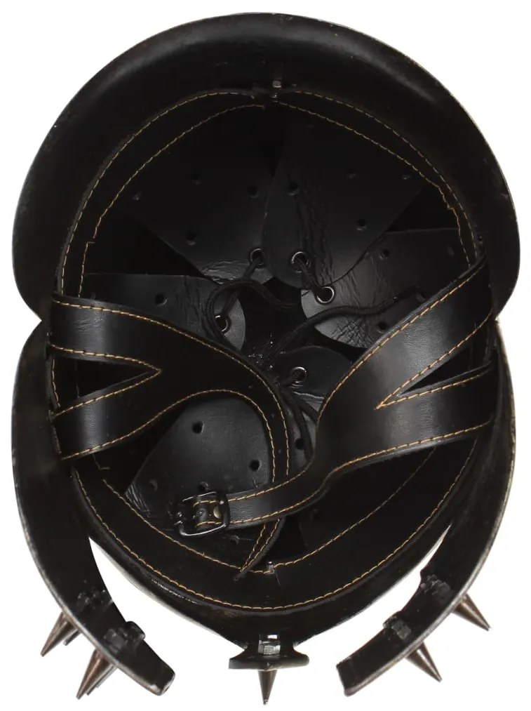 Capacete de soldado grego réplica LARP aço bronze