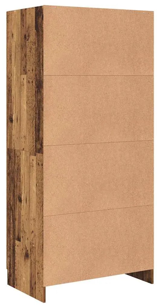 Guarda-roupa Madeira Antiga 82,5 x 51,5 x 180 cm