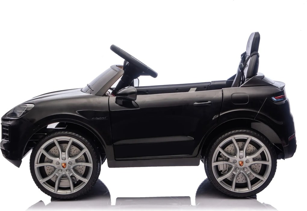 Carro Infantil bateria 12V Porsche Cayenne, pneus EVA Preto