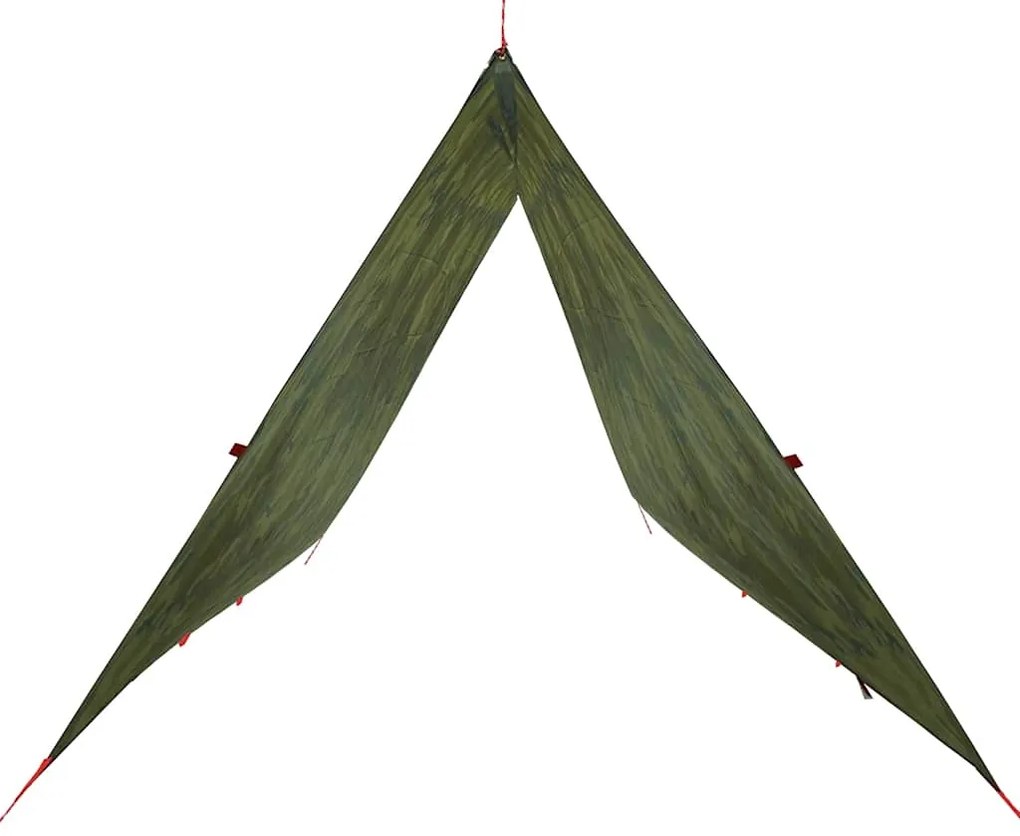 Lona de campismo 506x306 cm impermeável camuflagem
