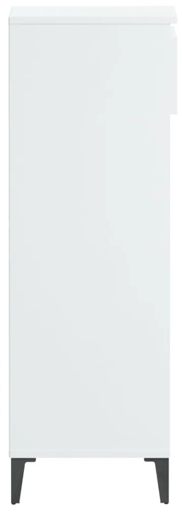 Sapateira 40x36x105 cm derivados de madeira branco brilhante