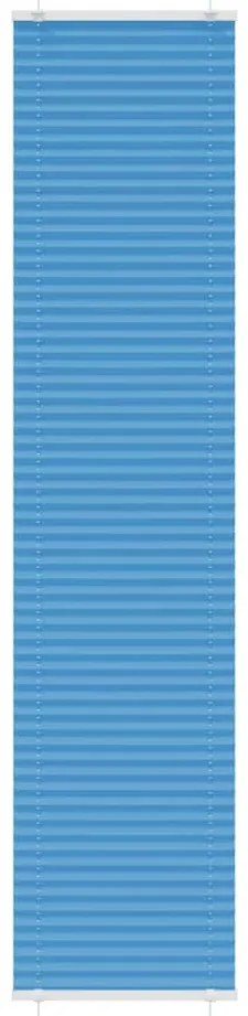 Plissado Cego Azul 50x200 cm Largura Tecido 49,4 cm Poliéster