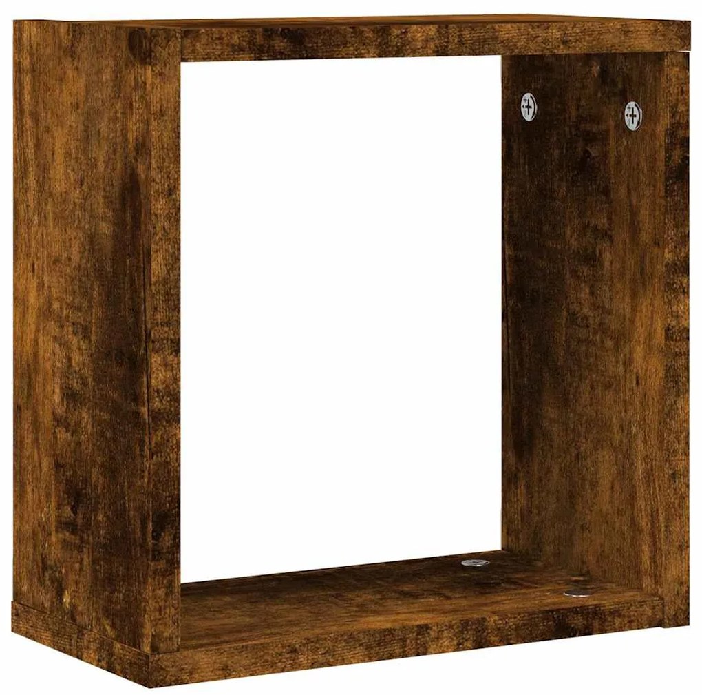 Prateleiras de parede em forma de cubo 2 pcs 30x15x30cm
