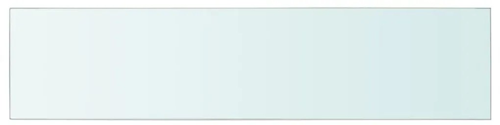 Prateleiras 2 pcs 110x25 cm vidro transparente