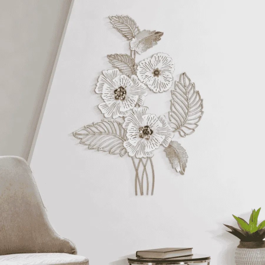 PAINEL DE PAREDE DE FERRO WHITY 54X6,4X73,7 CM MULTICOLORIDO