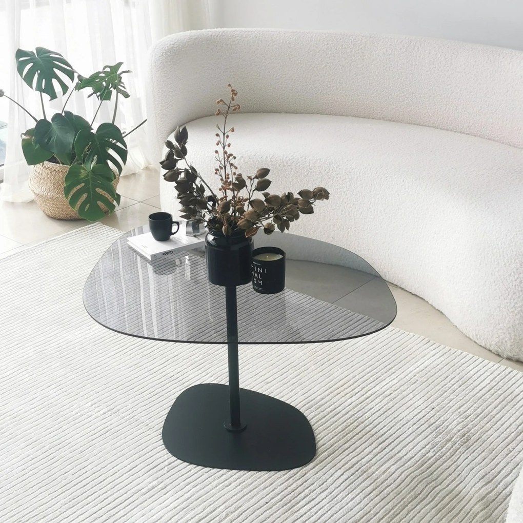 Mesa de Café Soho - Cinza Escuro - 85cm X 40cm X 67cm