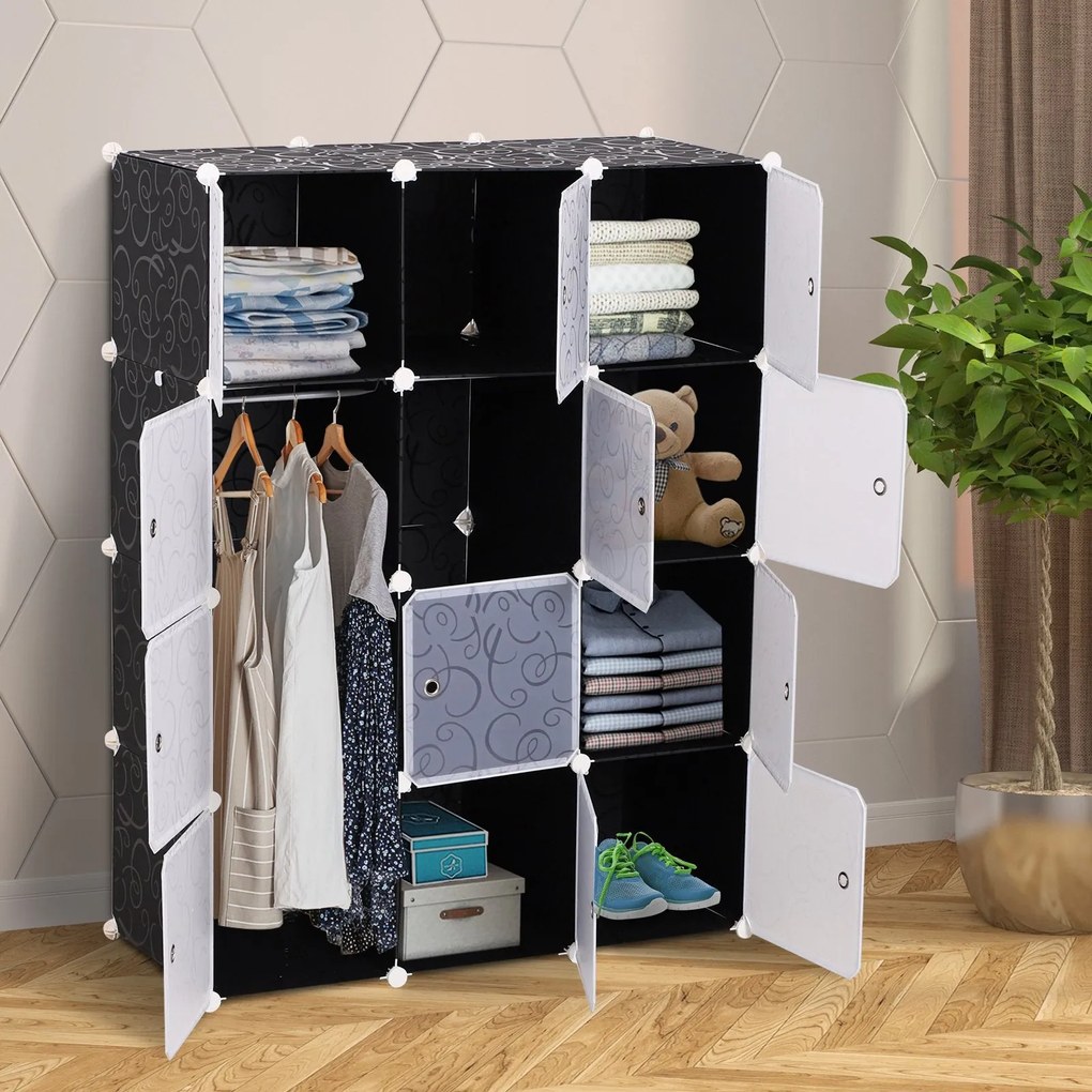 Móvel Modular de 12 Cubos