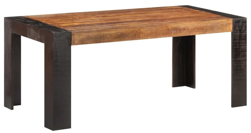 Mesa de jantar 180x90x76 cm madeira de mangueira maciça