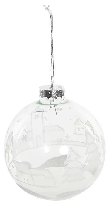 Bola de Natal DKD Home Decor Cristal (8 x 8 x 8 cm)