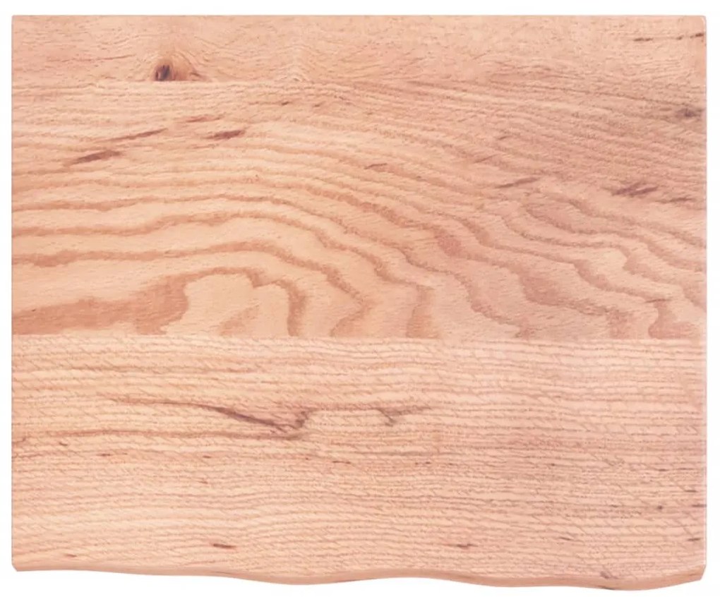 Prateleira de parede 60x50x(2-4) cm carvalho tratado castanho