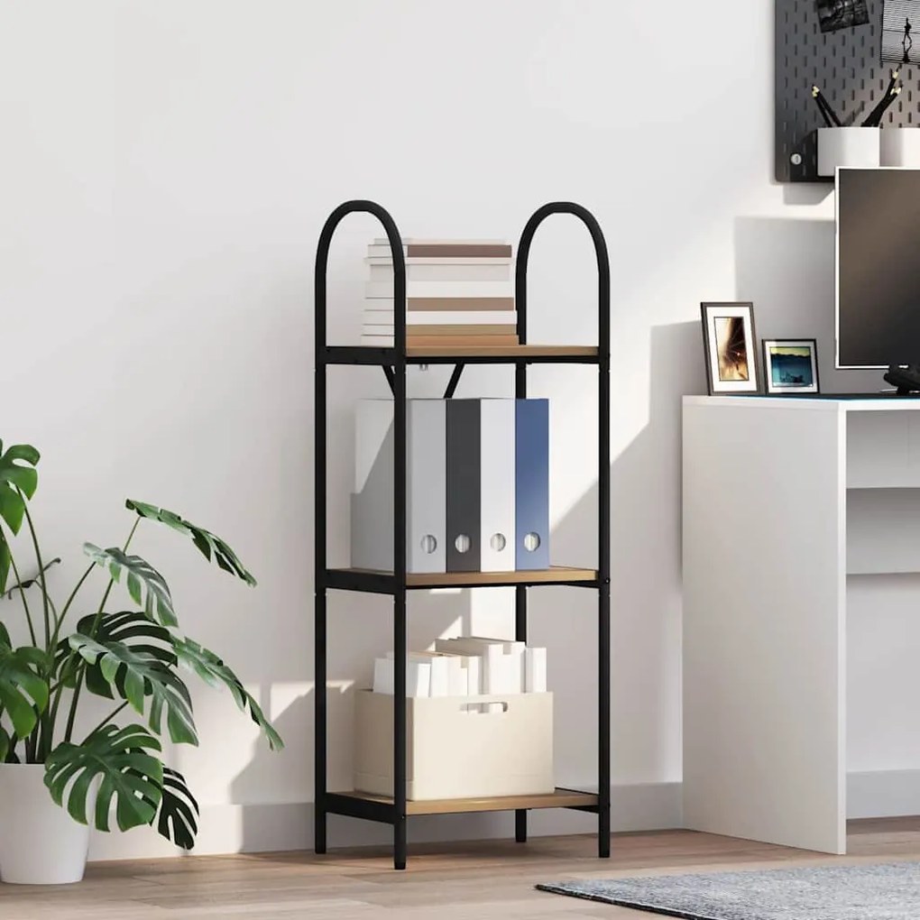 vidaXL Estante Carvalho Artesanal 40 x 30 x 109 cm Madeira processada