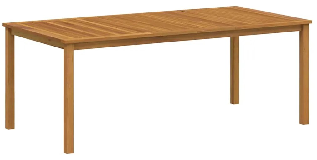 Conjunto de Jantar de Jardim 9 pcs Preto 200 x 100 x 74 cm