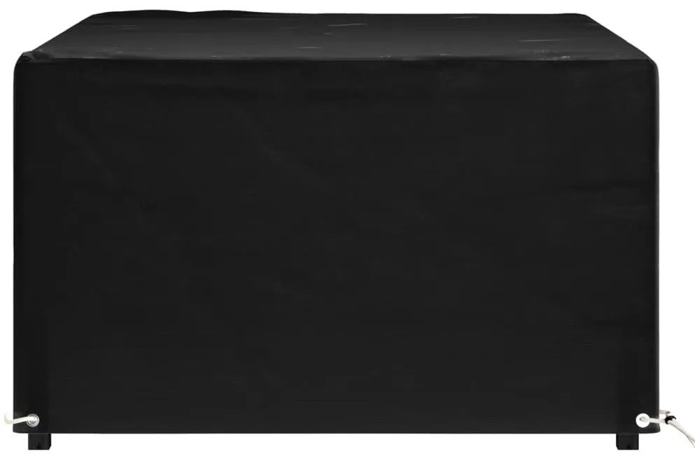Capa p/ mobiliário de jardim 8 ilhós 160x120x75 cm retangular
