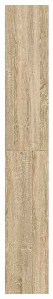 Estante vidaXL Carvalho Sonoma Madeira engenheirada 100 x 30 x 198 cm