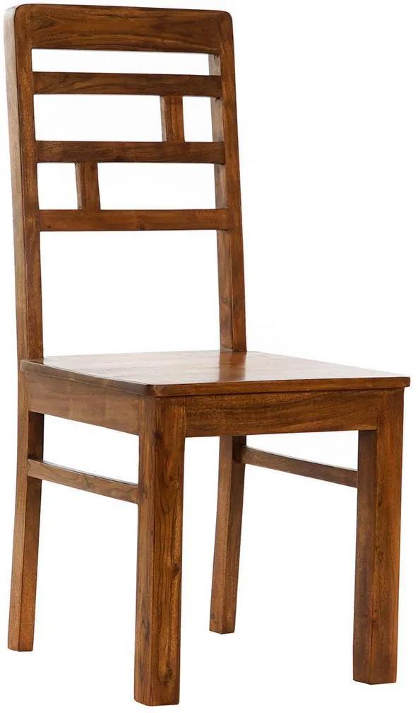 Cadeira DKD Home Decor Castanho Acácia (45 x 53 x 97 cm)