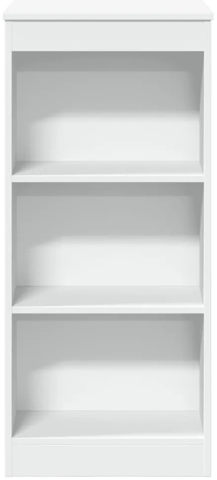 Mesa de bar com prateleiras derivados de madeira branco