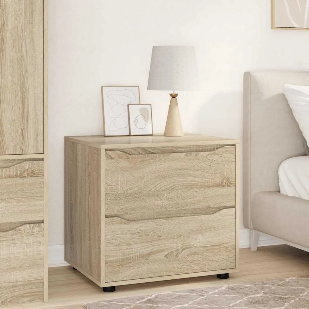 vidaXL Armário de arrumação Carvalho Sonoma 60 x 48 x 57 cm