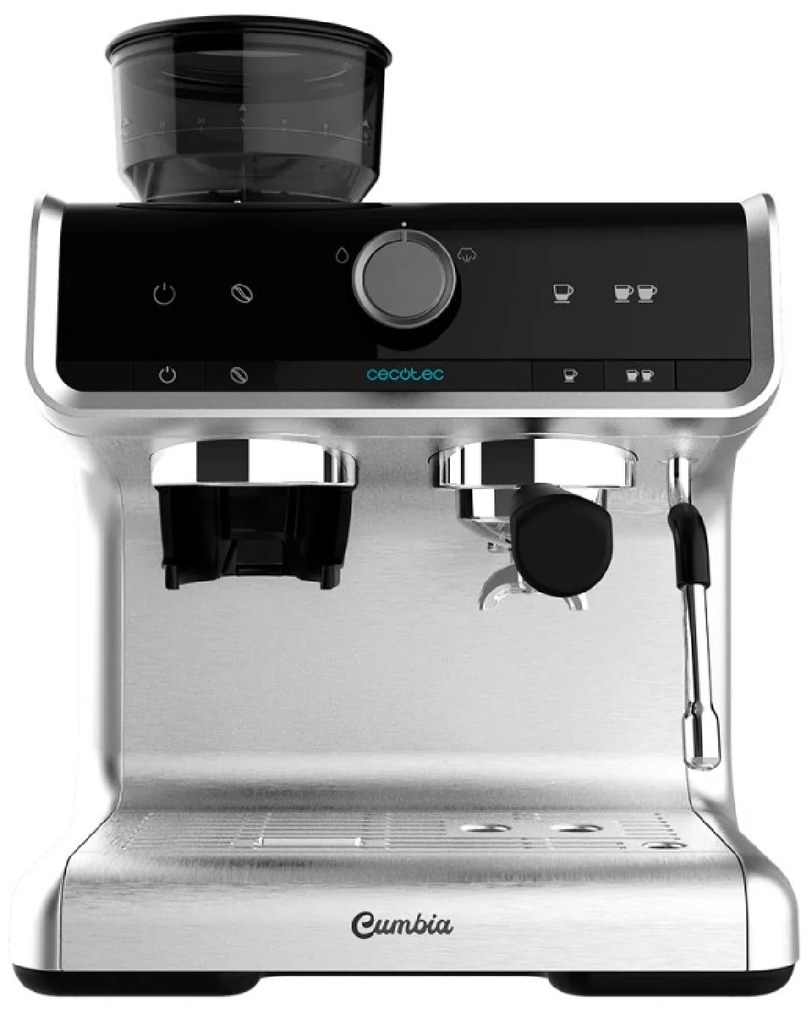 Máquina de café Expresso Power Espresso 20 Barista Cream com depósito de café e 20 bares