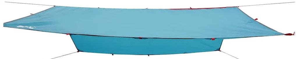 Lona de campismo 400x294 cm impermeável azul