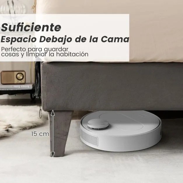 Estrutura de cama moderna com cabeceira estofada Botões de colchão Montagem fácil 200 x 140 cm Cinzento