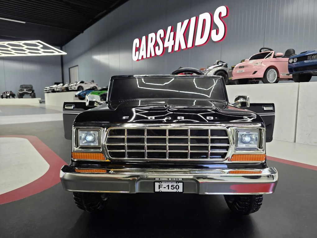 Carrinha Infantil bateria 24V Ford F-150 Classica, 2 Lugares, pneus EVA Preta
