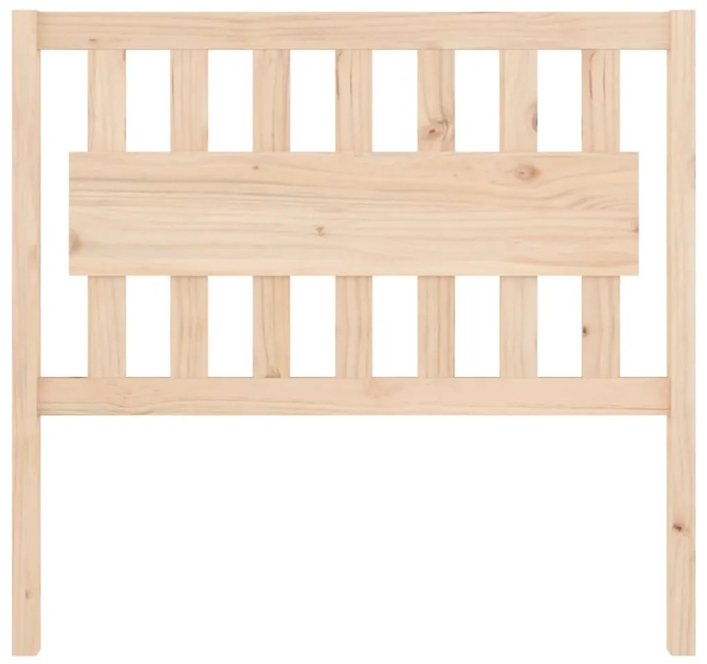 Cabeceira de cama 105,5x4x100 cm pinho maciço