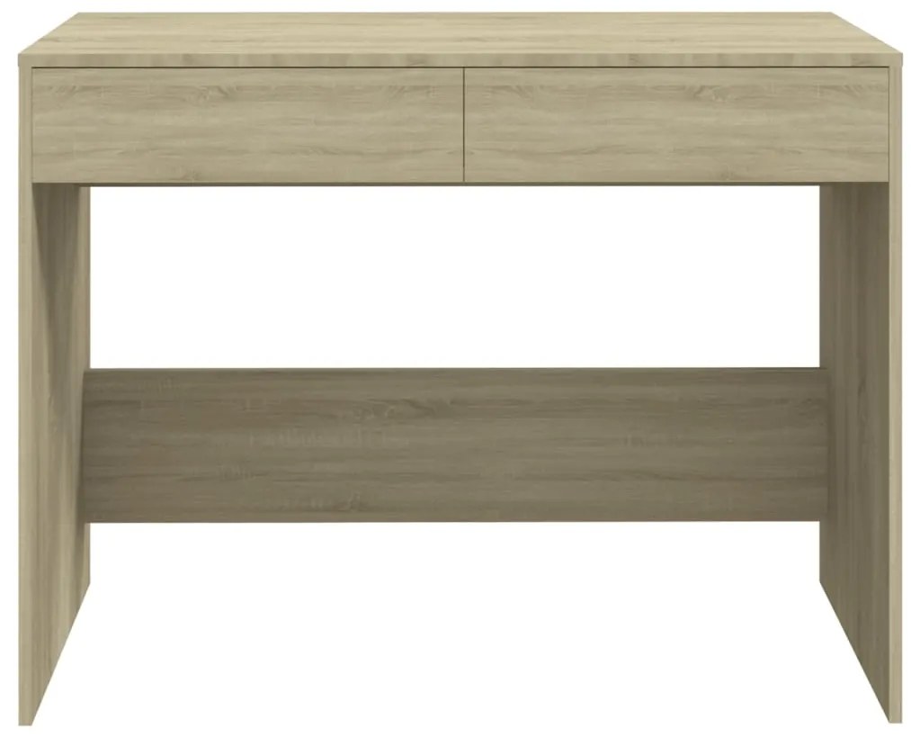 Secretária 101x50x76,5 cm derivados de madeira carvalho sonoma