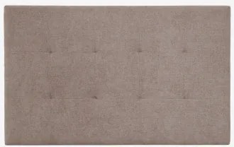 Cabeceira Estofada Artur Chenille Castanho Moca & 160 Cm - Sklum