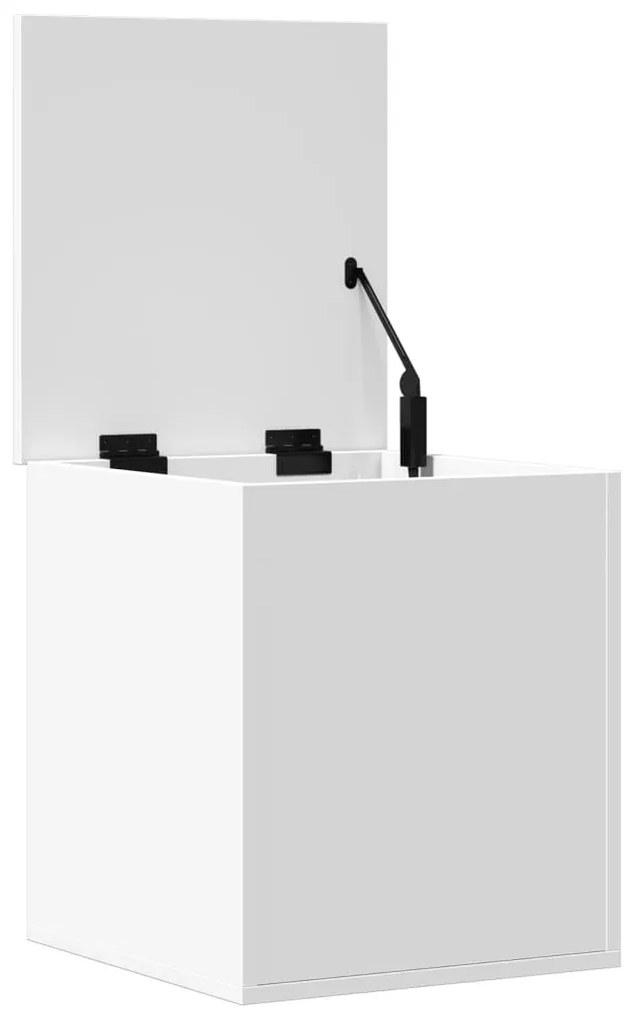 Caixa de arrumação 40x42x46 cm derivados de madeira branco