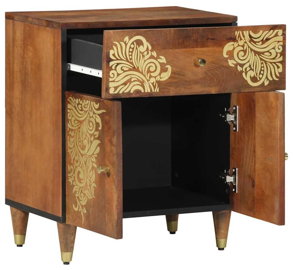 Gabinete de Cabeceira 50x33x60 cm Madeira de Mangueira