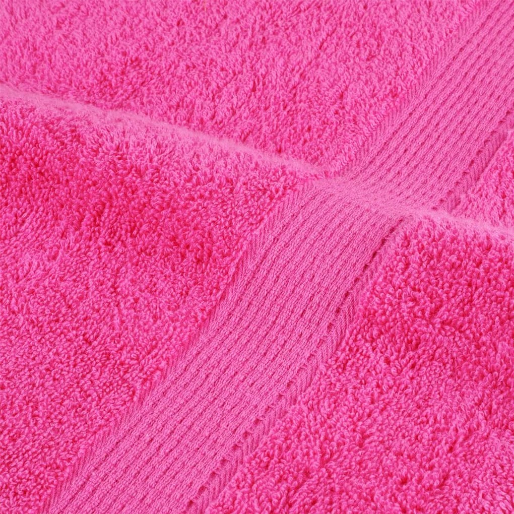 Toalhas de mãos premium SOLUND 4 pcs 30x30 cm 600 g/m2 rosa