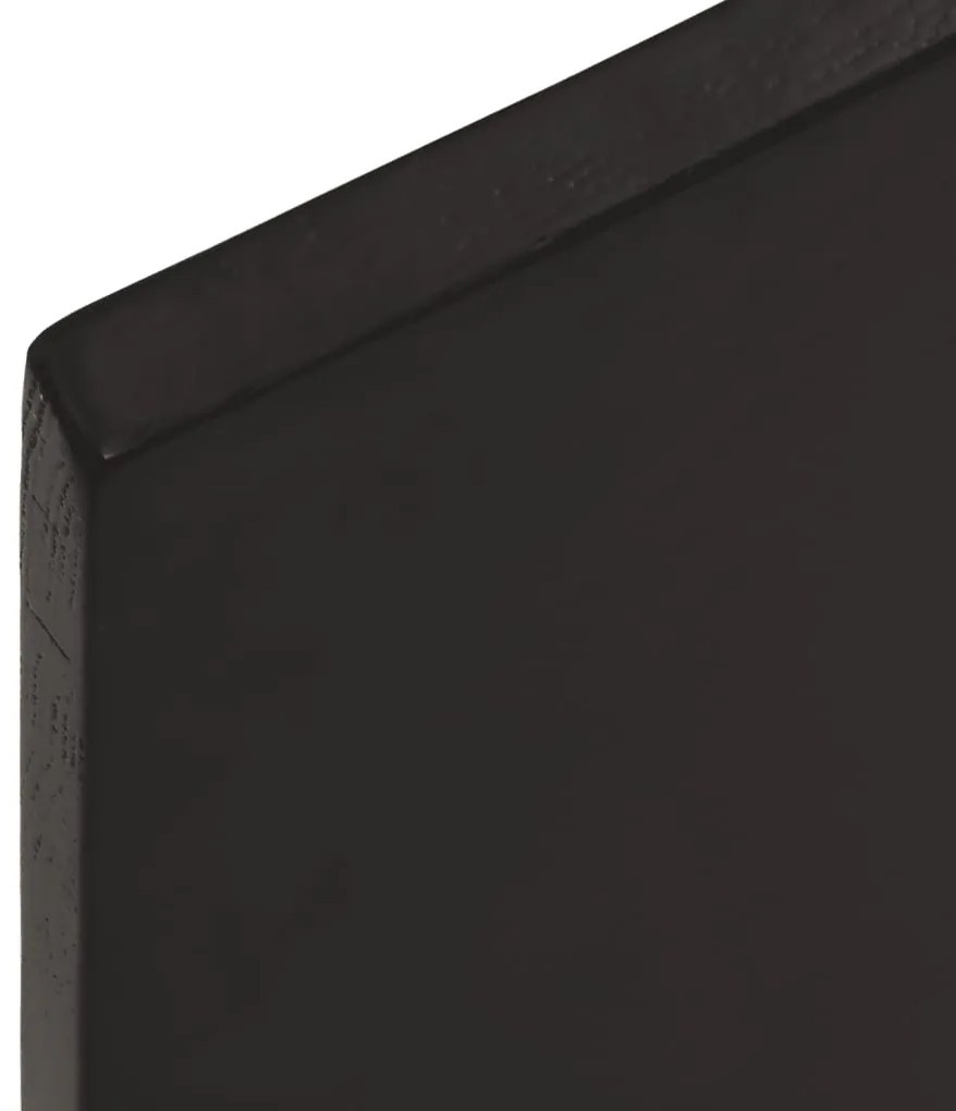 Prateleira de parede 80x60x2cm carvalho tratado castanho-escuro