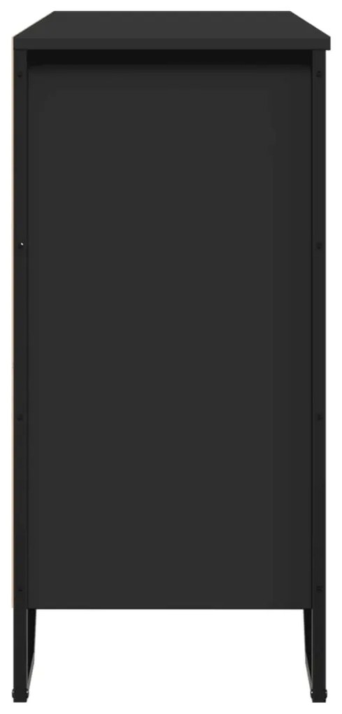 Aparador 91x35,5x74,5 cm derivados de madeira preto