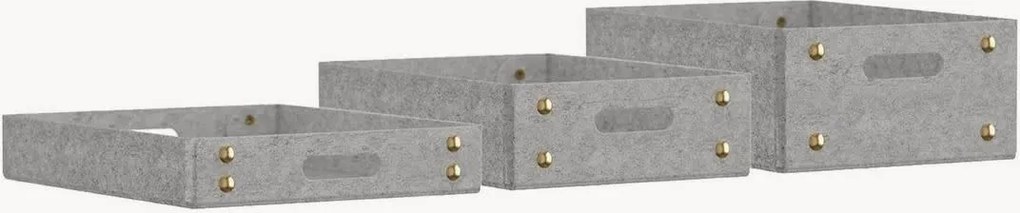 Caixas Mon, conjunto de 3