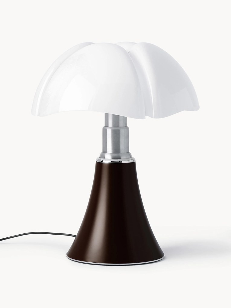 Candeeiro de mesa LED grande regulável e com altura ajustável Pipistrello