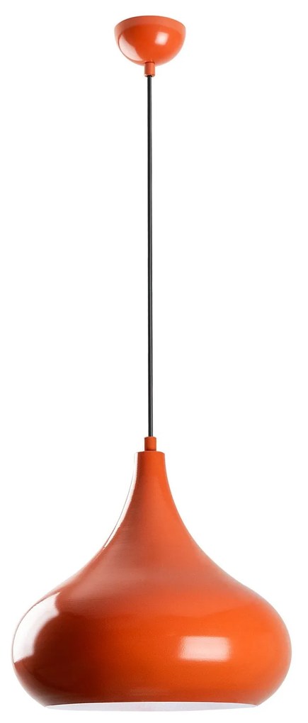 Candeeiro Chandelier Saglam – Laranja – Ø30 h:28 cm