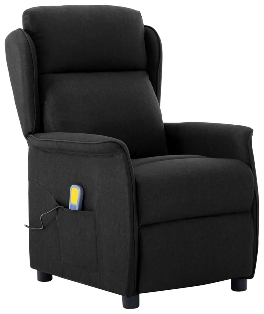 Cadeira de Massagem Tecido Preto