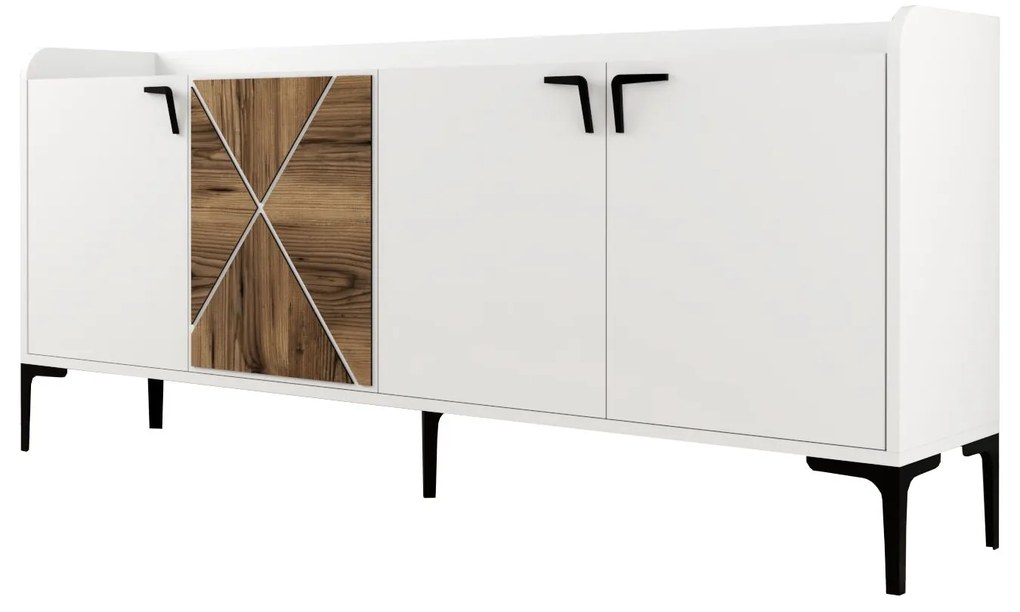 Console Venedik – Branco – 180x78x35 cm